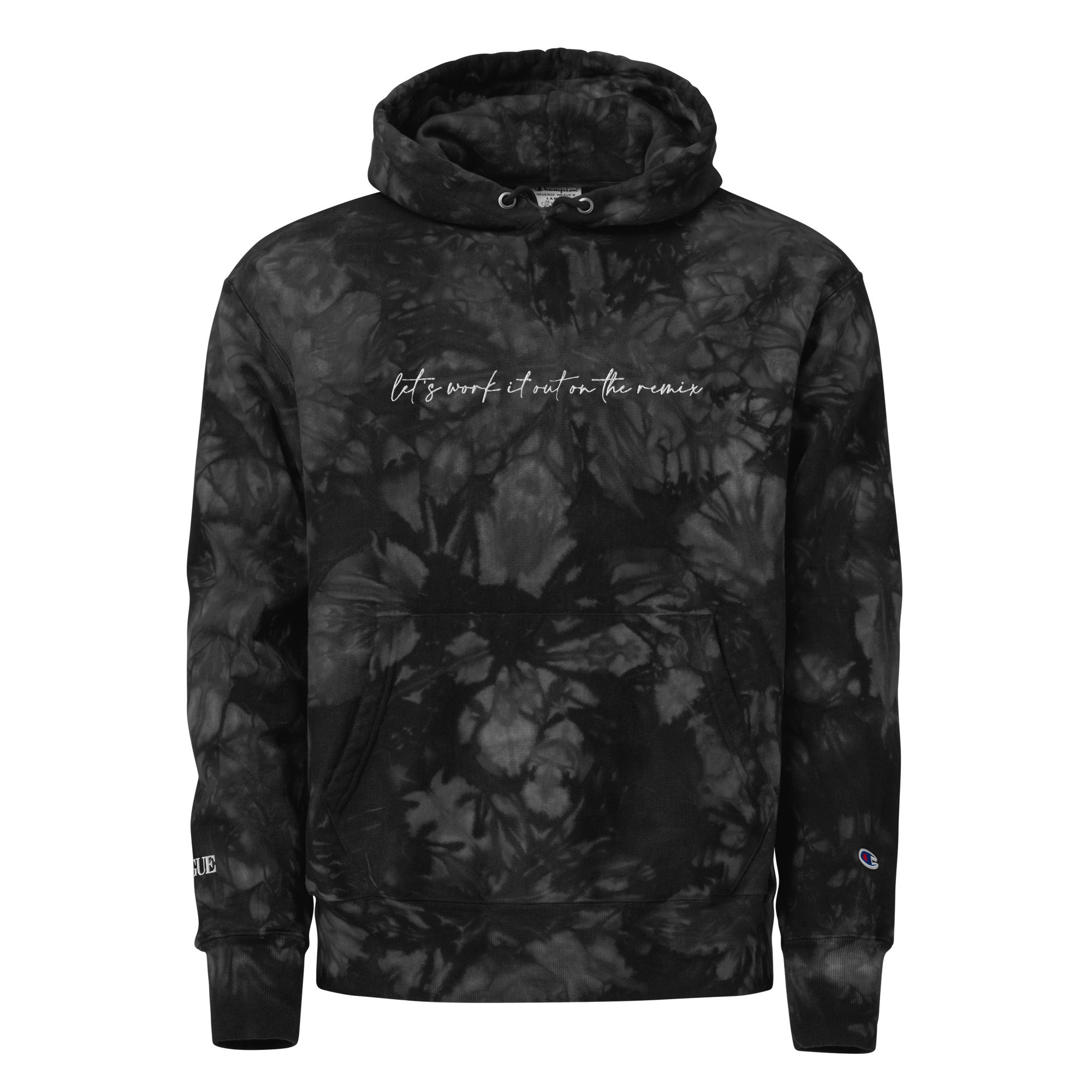 N Out Black Sweatshirt Tie Dye Charli XCX Inspired 'Let's Work It